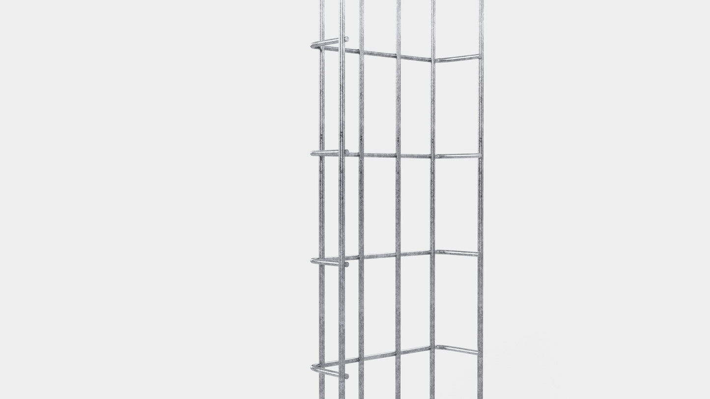 Trellis Hoogte 110 cm, diepte 5 cm, maaswijdte 5 x 10 cm