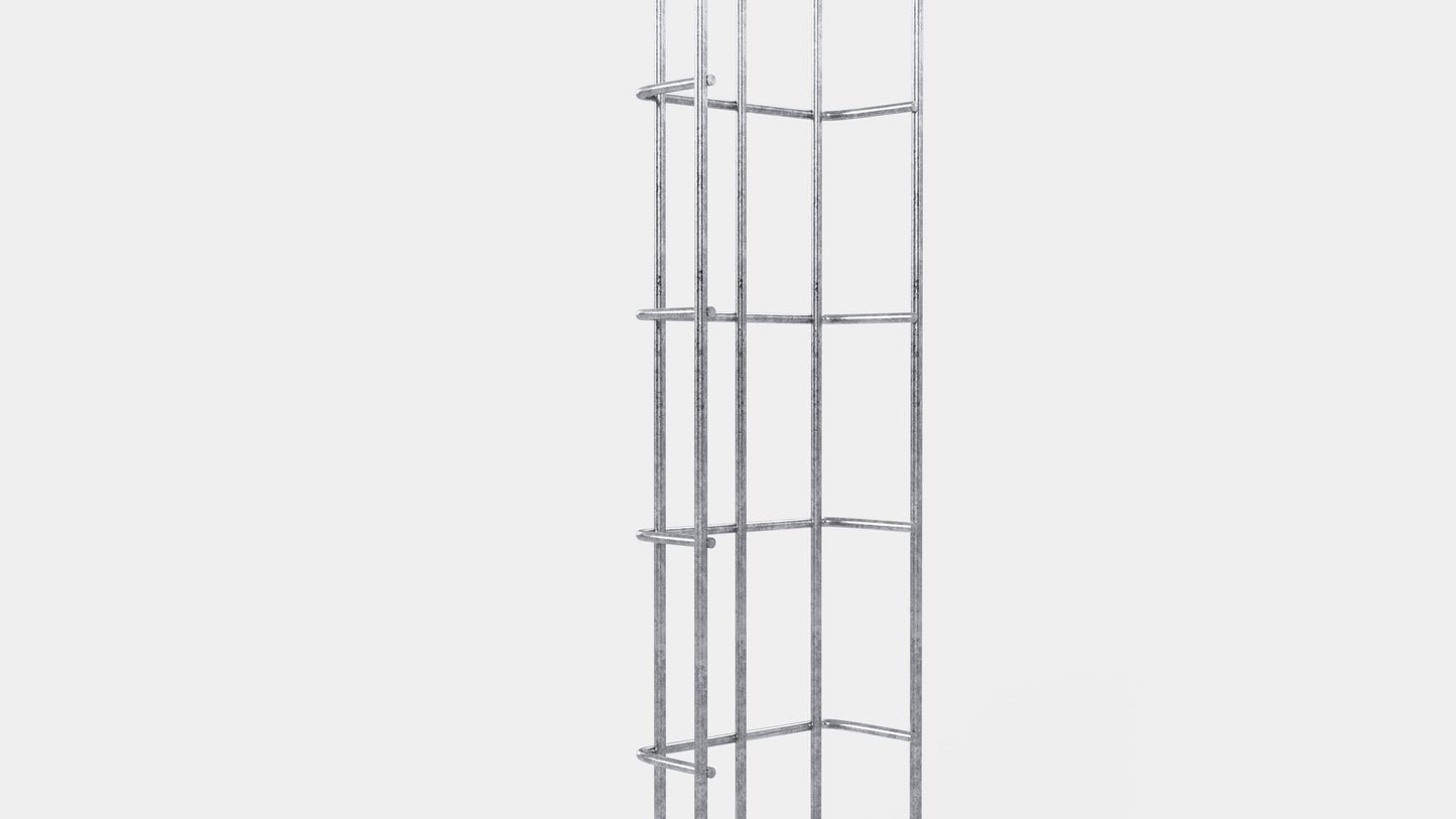 Trellis Hoogte 110 cm, diepte 5 cm, maaswijdte 5 x 10 cm