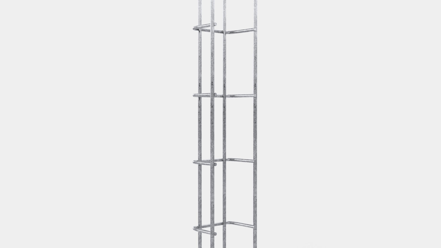 Trellis Hoogte 110 cm, diepte 5 cm, maaswijdte 5 x 10 cm