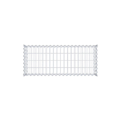 Gabione 100 cm x 20 cm x 40 cm (L x H x T), Maschenweite 5 cm x 10 cm, Spirale