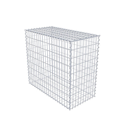 Gabione 100 cm x 90 cm x 50 cm (L x H x T), Maschenweite 5 cm x 10 cm, Spirale