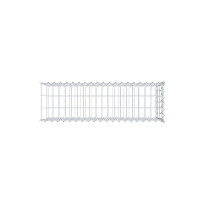 Gabion modulaire type 2 100 x 40 x 30 cm – Maille 5 x 10 cm – Acier galvanisé