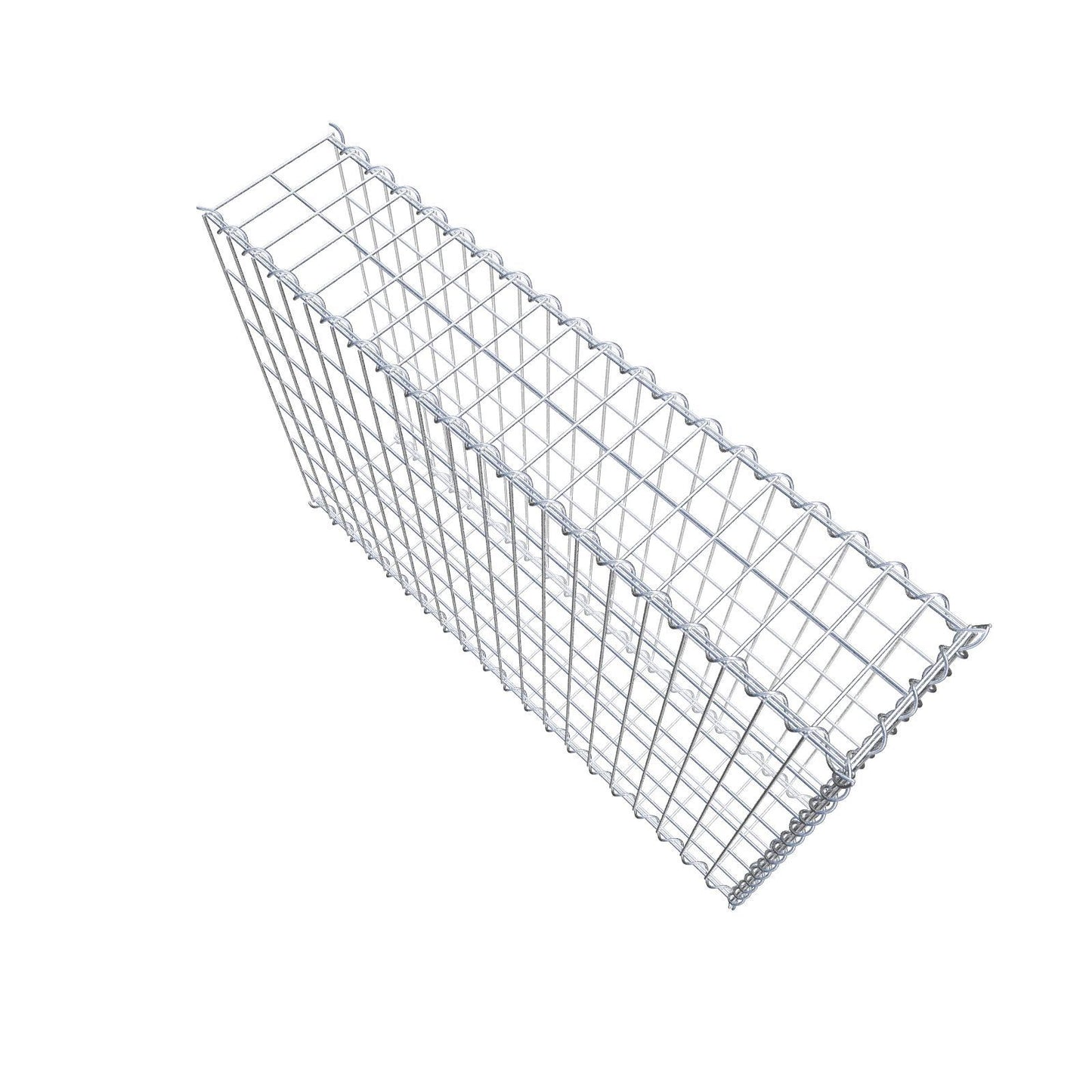 Add-on schanskorf type 2 100 cm x 70 cm x 20 cm (L x H x D), maaswijdte 5 cm x 10 cm, spiraal