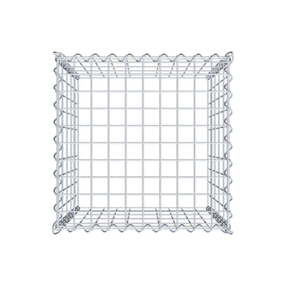 Påväxt gabion typ 3 50 cm x 50 cm x 50 cm (L x H x D), maskstorlek 5 cm x 10 cm, spiral