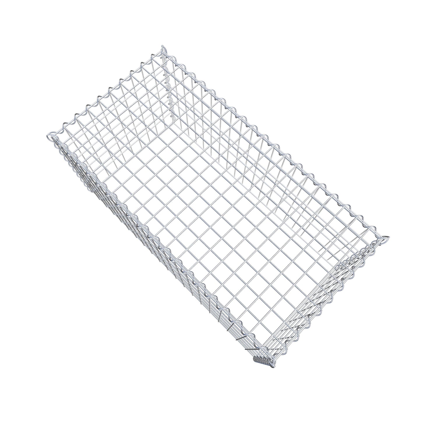 Påväxt gabion typ 3 100 cm x 50 cm x 50 cm (L x H x D), maskstorlek 5 cm x 10 cm, spiral