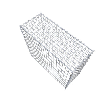 Gabion rapporté type 3 100 cm x 90 cm x 40 cm (L x H x P), mailles 5 cm x 10 cm, spirale