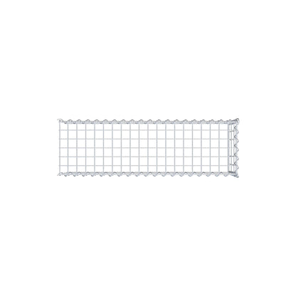 Anbaugabione Typ 4 100 cm x 30 cm x 30 cm (L x H x T), Maschenweite 5 cm x 10 cm, Spirale