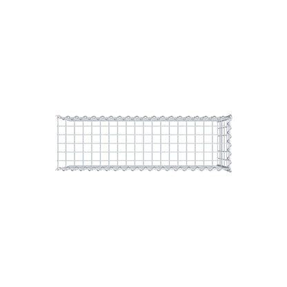 Anbaugabione Typ 4 100 cm x 50 cm x 30 cm (L x H x T), Maschenweite 5 cm x 10 cm, Spirale