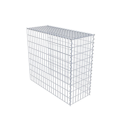 Gabbione aggiuntivo tipo 4 100 cm x 90 cm x 40 cm (L x H x P), maglia 5 cm x 10 cm, spirale