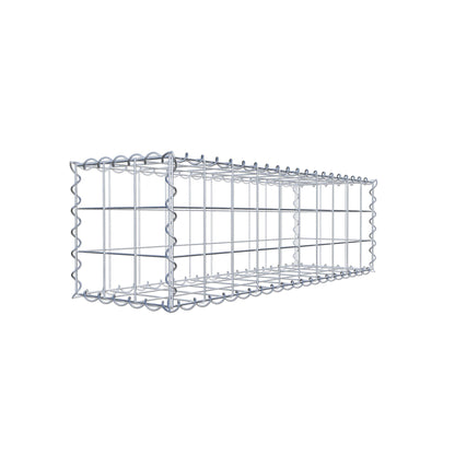 Gabion 100 cm x 30 cm x 30 cm (L x H x D), maskstorlek 10 cm x 10 cm, spiral