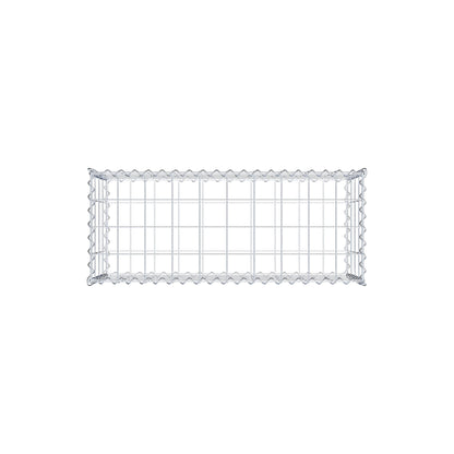 Gabione 100 cm x 40 cm x 40 cm (L x H x T), Maschenweite 10 cm x 10 cm, Spirale