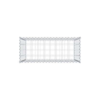 Gabion 100 cm x 70 cm x 40 cm (L x H x D), mesh size 10 cm x 10 cm, spiral