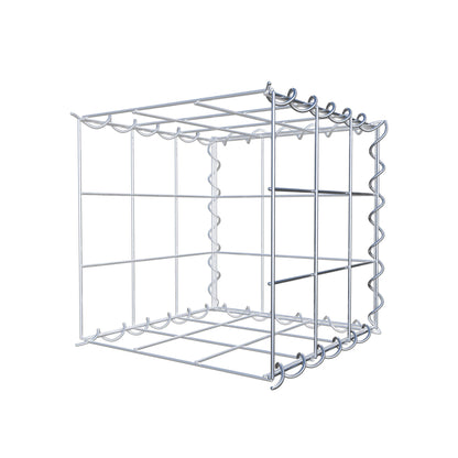 Anbaugabione Typ 2 30 cm x 30 cm x 30 cm (L x H x T), Maschenweite 10 cm x 10 cm, Spirale