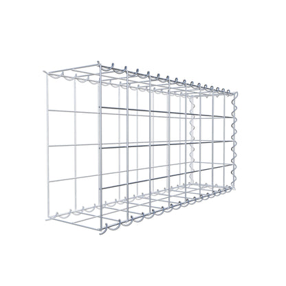 Gavión complementario tipo 2 80 cm x 40 cm x 20 cm (L x A x P), malla 10 cm x 10 cm, espiral