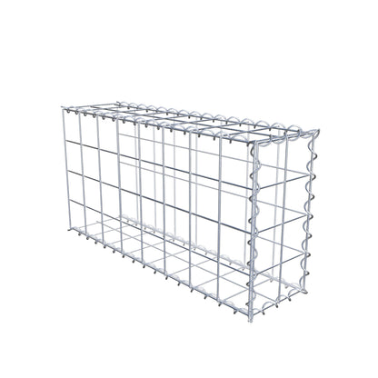 Gavión complementario tipo 2 80 cm x 40 cm x 20 cm (L x A x P), malla 10 cm x 10 cm, espiral