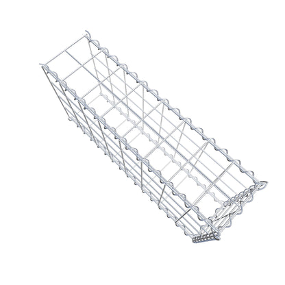 Gavión complementario tipo 2 80 cm x 40 cm x 20 cm (L x A x P), malla 10 cm x 10 cm, espiral