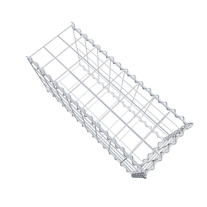 Grown-on gabion type 2 80 cm x 40 cm x 30 cm (L x H x D), mesh size 10 cm x 10 cm, spiral