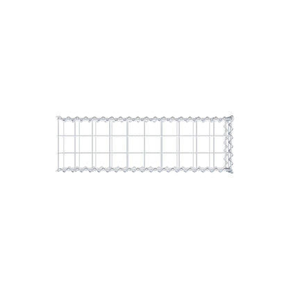 Grown-on gabion type 2 100 cm x 20 cm x 30 cm (L x H x D), mesh size 10 cm x 10 cm, spiral