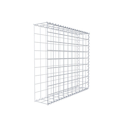 Gavión complementario tipo 2 100 cm x 90 cm x 20 cm (L x A x P), malla 10 cm x 10 cm, espiral