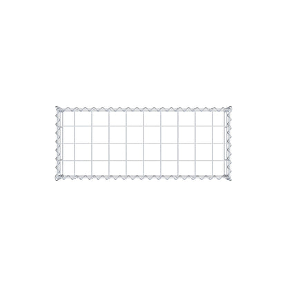 Grown-on gabion type 3 100 cm x 20 cm x 40 cm (L x H x D), mesh size 10 cm x 10 cm, spiral