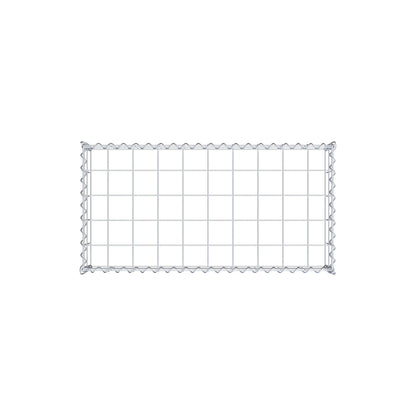 Gabbione aggiuntivo tipo 3 100 cm x 20 cm x 50 cm (L x A x P), maglia 10 cm x 10 cm, spirale