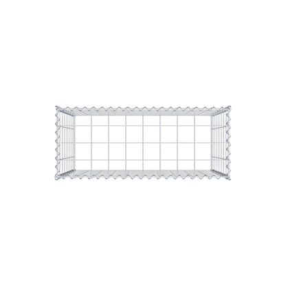 Grown-on gabion type 3 100 cm x 80 cm x 40 cm (L x H x D), mesh size 10 cm x 10 cm, spiral