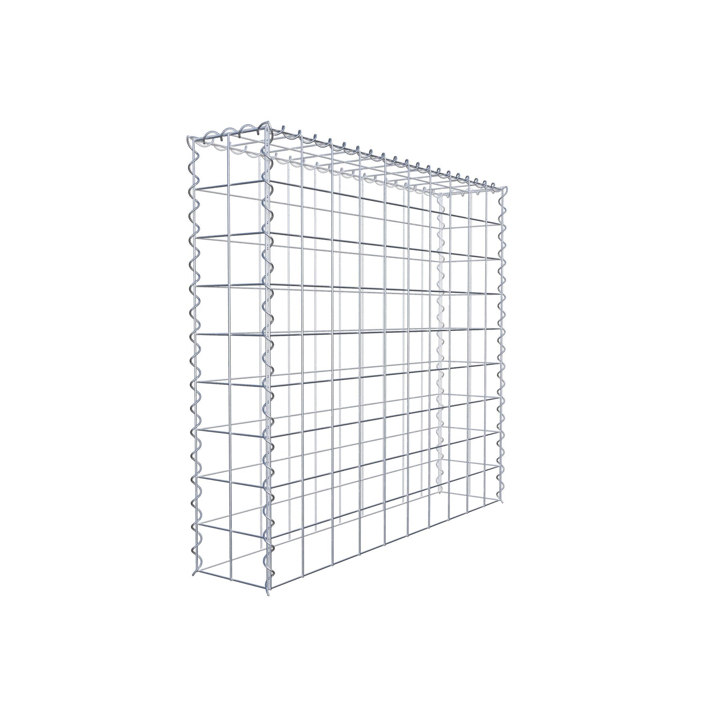 Gavión complementario tipo 3 100 cm x 90 cm x 20 cm (L x A x P), malla 10 cm x 10 cm, espiral