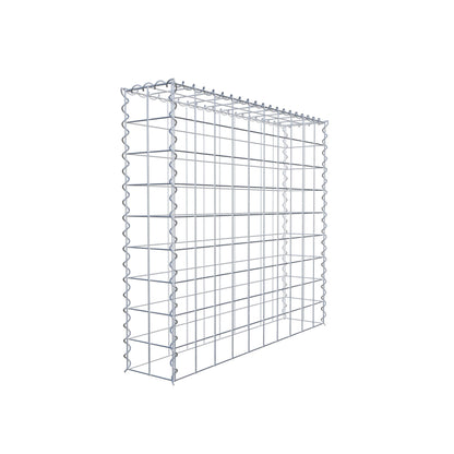 Gavión complementario tipo 3 100 cm x 90 cm x 20 cm (L x A x P), malla 10 cm x 10 cm, espiral