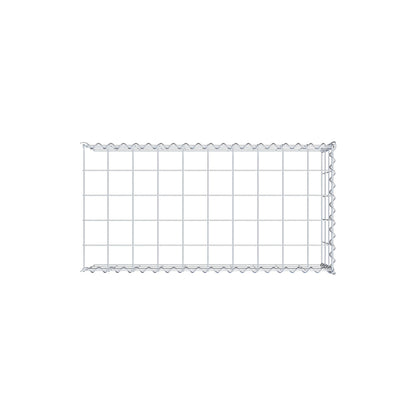 Extra gabion typ 4 100 cm x 30 cm x 50 cm (L x H x D), maskstorlek 10 cm x 10 cm, spiral