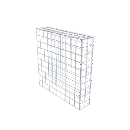 Extra gabion typ 4 100 cm x 100 cm x 20 cm (L x H x D), maskstorlek 10 cm x 10 cm, spiral