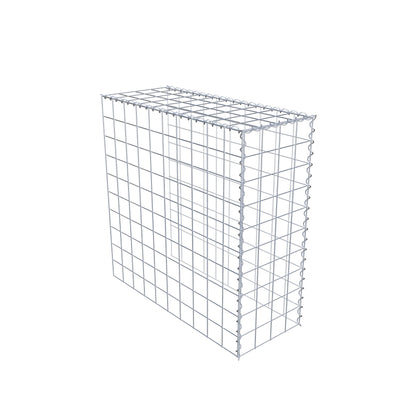 Grown-on gabion type 4 100 cm x 100 cm x 40 cm (L x H x D), mesh size 10 cm x 10 cm, spiral