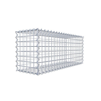 Gabion 100 cm x 40 cm x 30 cm (L x H x D), maskstorlek 5 cm x 5 cm, spiral