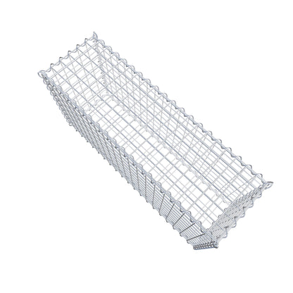 Gabion 100 cm x 50 cm x 30 cm (L x H x D), maskestørrelse 5 cm x 5 cm, spiral