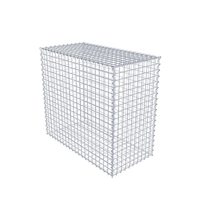 Gabion 100 cm x 90 cm x 50 cm (L x H x D), mesh size 5 cm x 5 cm, spiral