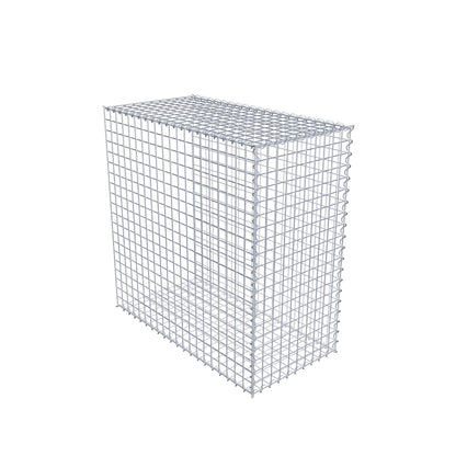 Anbaugabione Typ 2 100 cm x 100 cm x 50 cm (L x H x T), Maschenweite 5 cm x 5 cm, Spirale