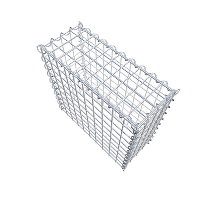 Grown-on gabion type 3 50 cm x 50 cm x 20 cm (L x H x D), mesh size 5 cm x 5 cm, spiral