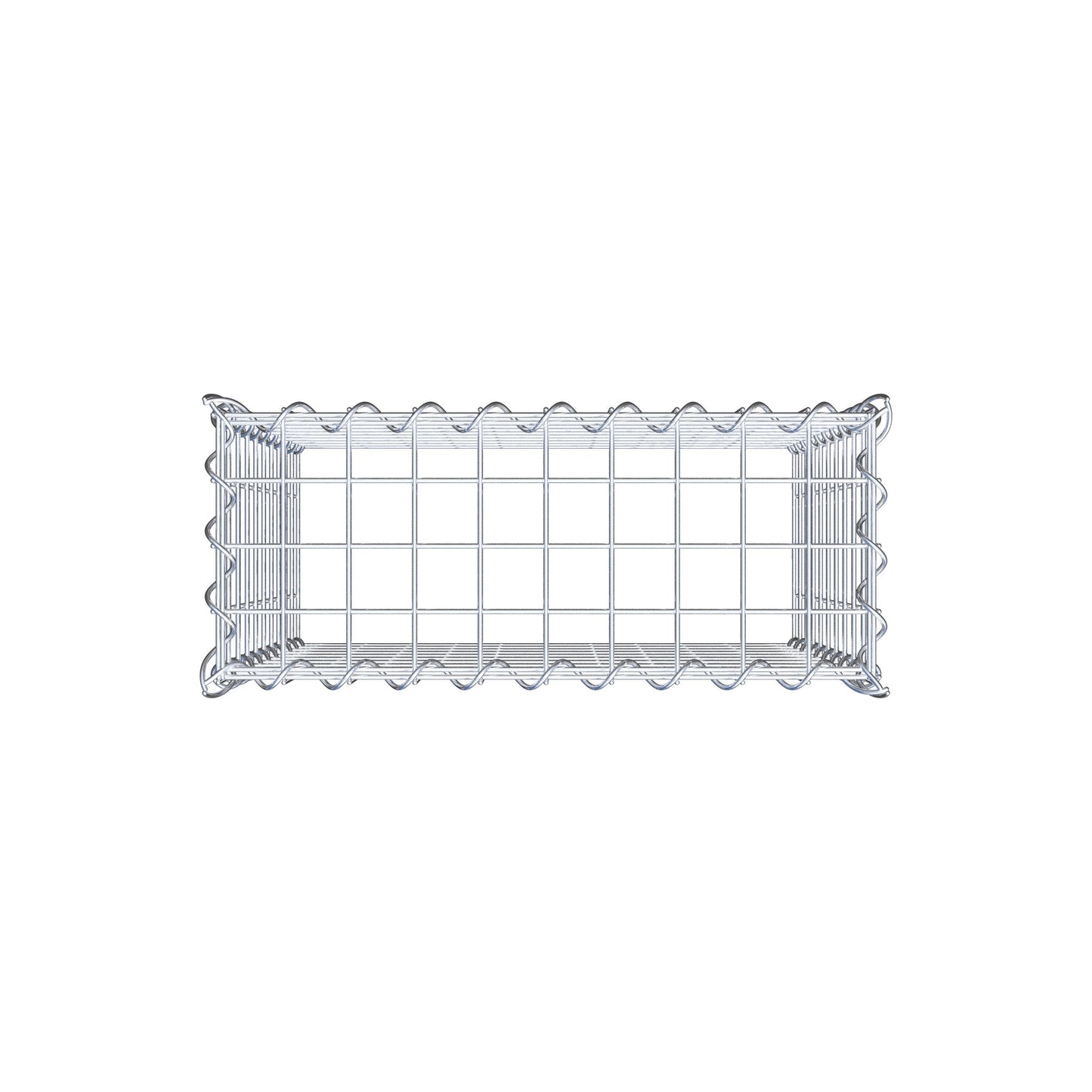 Grown-on gabion type 3 50 cm x 50 cm x 20 cm (L x H x D), mesh size 5 cm x 5 cm, spiral