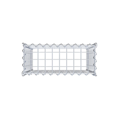 Grown-on gabion type 3 50 cm x 50 cm x 20 cm (L x H x D), mesh size 5 cm x 5 cm, spiral