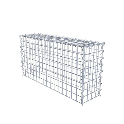 Grown-on gabion type 3 80 cm x 40 cm x 20 cm (L x H x D), mesh size 5 cm x 5 cm, spiral