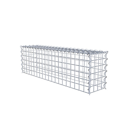 Grown-on gabion type 3 100 cm x 30 cm x 20 cm (L x H x D), mesh size 5 cm x 5 cm, spiral