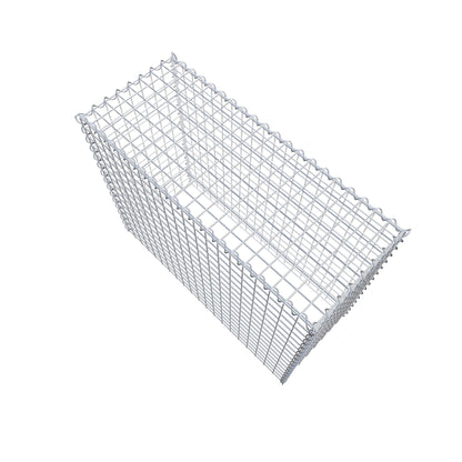Extra gabion typ 3 100 cm x 80 cm x 40 cm (L x H x D), maskstorlek 5 cm x 5 cm, spiral
