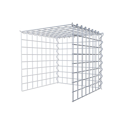 Extra gabion typ 4 40 cm x 40 cm x 40 cm (L x H x D), maskstorlek 5 cm x 5 cm, spiral