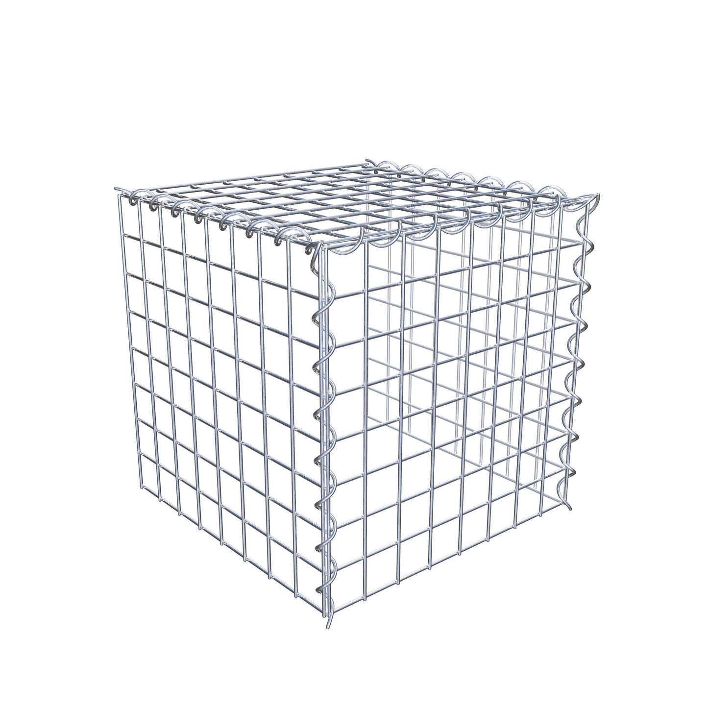 Extra gabion typ 4 40 cm x 40 cm x 40 cm (L x H x D), maskstorlek 5 cm x 5 cm, spiral
