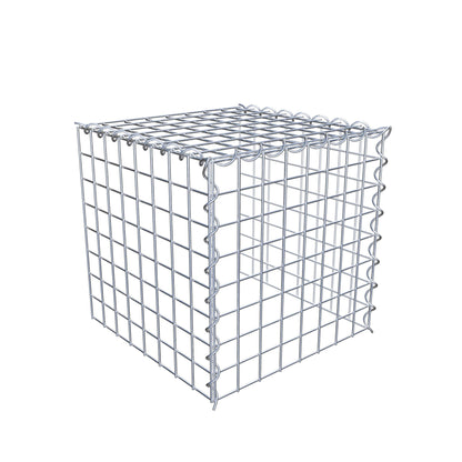 Extra gabion typ 4 40 cm x 40 cm x 40 cm (L x H x D), maskstorlek 5 cm x 5 cm, spiral