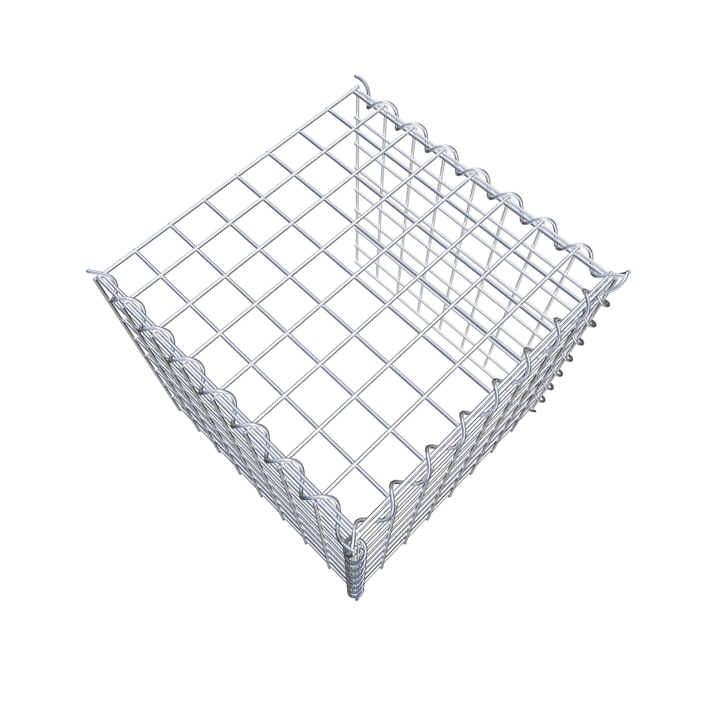 Extra gabion typ 4 40 cm x 40 cm x 40 cm (L x H x D), maskstorlek 5 cm x 5 cm, spiral