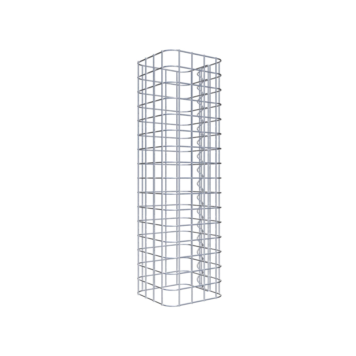 Gabion column square 22 cm x 22 cm, 80 cm height, MW 5 cm x 5 cm