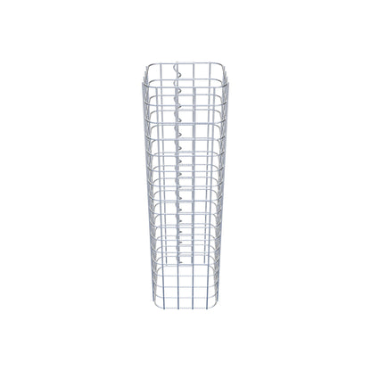 Gabion column square 22 cm x 22 cm, 80 cm height, MW 5 cm x 5 cm
