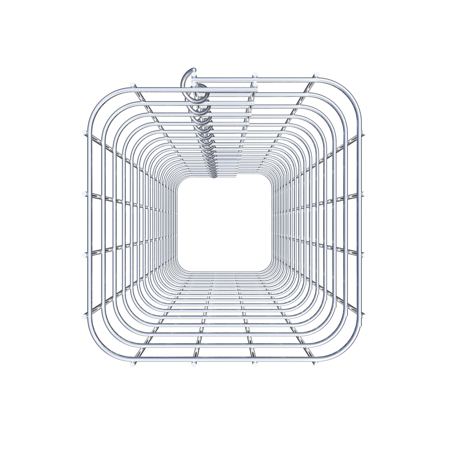 Gabion column square 22 cm x 22 cm, 80 cm height, MW 5 cm x 5 cm