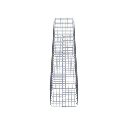 Gabion column square 42 cm x 42 cm, 200 cm high, MW 5 cm x 5 cm