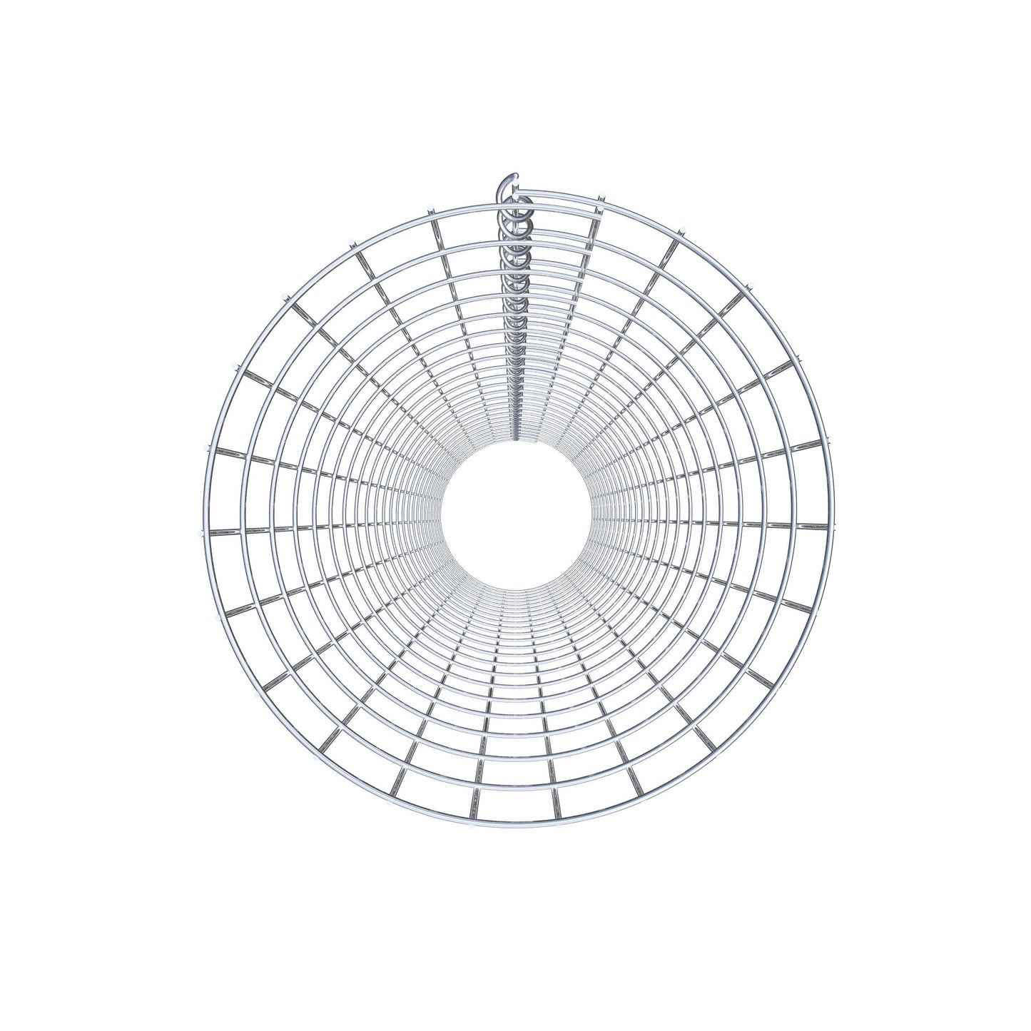 Gabionpelare rund 37 cm diameter, 230 cm höjd, maskstorlek 5 cm x 10 cm